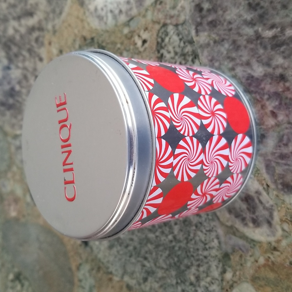 Empty Clinique Metal Tin